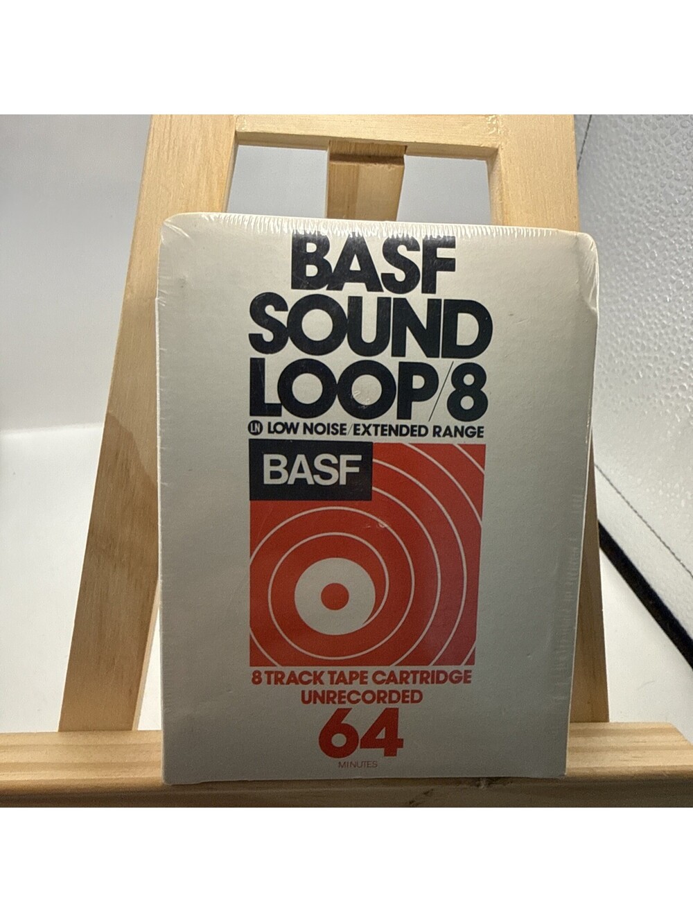8 TRACK BASF SOUND LOOP 8+ 45 Minutes Unrecorded 8 TRACK TAPE New Sealed
